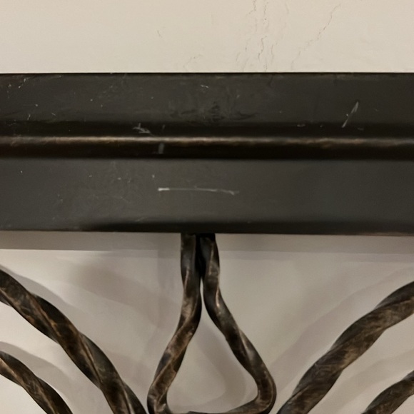 2 Square Medallion Style Wall Art Bronze Finish - Picture 5 of 8